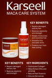 Karseell Collagen Maca Hair Treatment Deep Repair Conditioning Hair Mask with serum