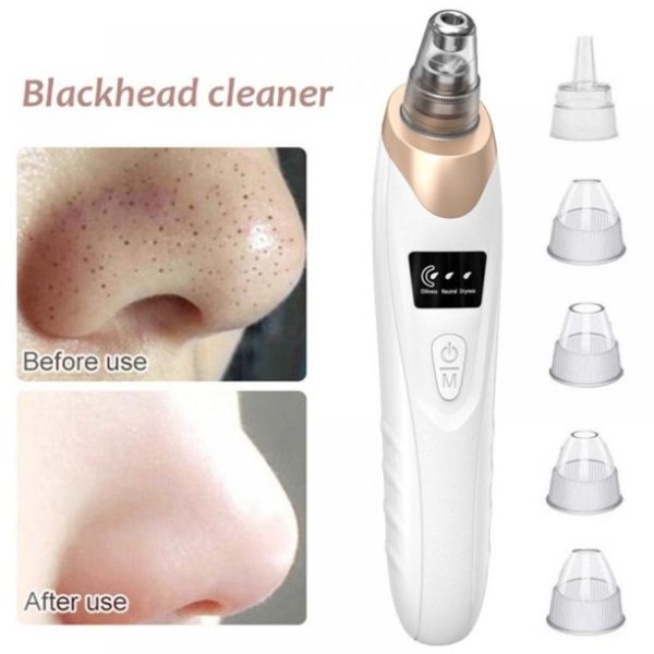 Electric Blackhead Remover, Vacuum Acne Cleaner, Black Spots Removal Device