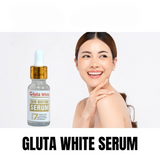 Gluta White Face Glowing Serum |  glutathione-based Brightening | Hydration & Antioxidant Protection 30 Ml