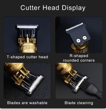 Metal Body -vintage T9 Trimmer Hair Trimmer For Men Shaver Buy one get one free