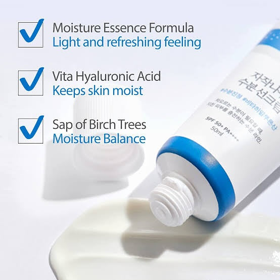 Round Lab Sunscreen For Face Pf50+ Pa++++ Sun Cream Birch Juice Moisturizing Skin Care Strong Uv Protection Korean Sunscreen 50ml